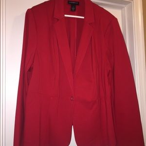 Red blazer, never worn